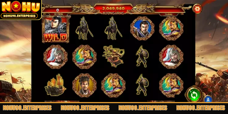 Giới thiệu game nổ hũ Tam Quốc Chí tại NOHU90